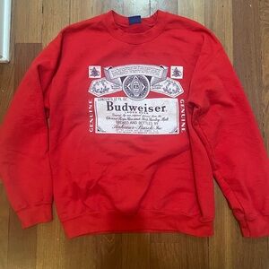 Vintage Budweiser Crewneck Sweatshirt